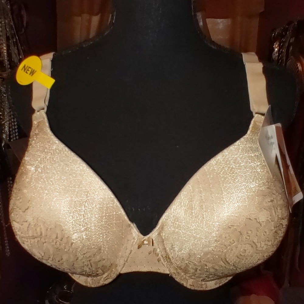 NWT Vanity Fair Underwire Bra 40C Full Coverage Back Smoother 1/2 Price